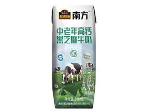 中老年高钙黑芝麻牛奶（复原乳）