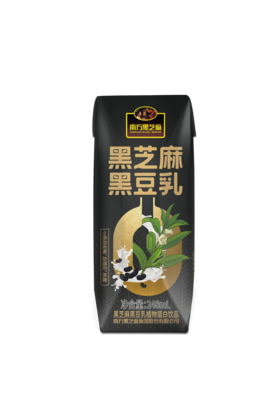 黑芝麻黑豆乳