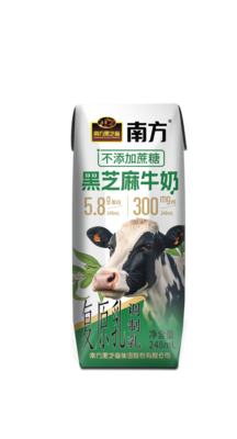 高鈣黑芝麻牛奶（復(fù)原乳）