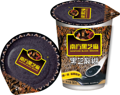 杯裝黑芝麻糊