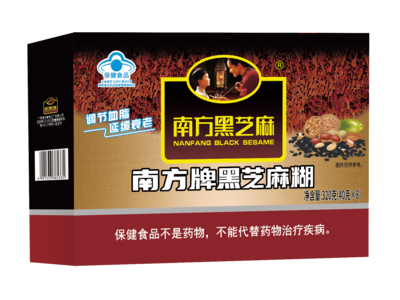 南方牌黑芝麻糊（盒裝）保健食品