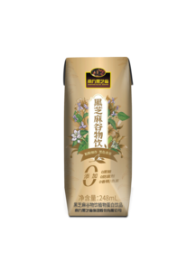 黑芝麻谷物饮